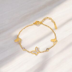 Butterfly Charm Bracelet