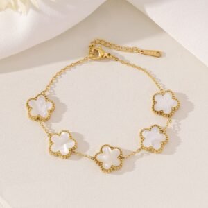 Clover Charm Bracelet