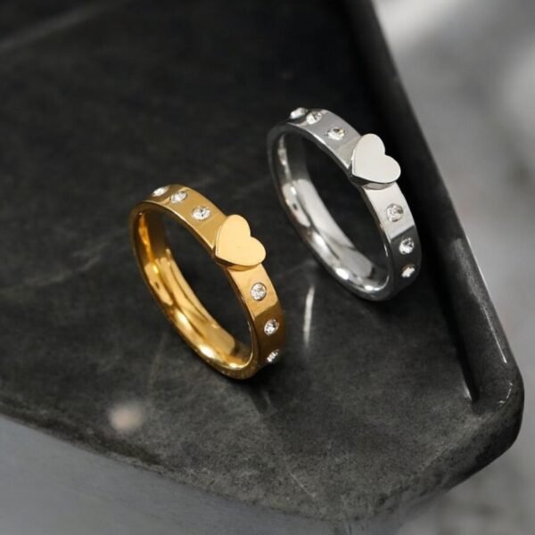 Heart Stone Ring