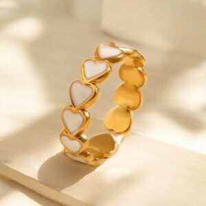 Heart Circle Ring