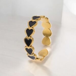 Heart Circle Ring