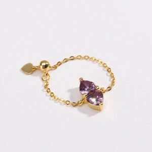 Lilac Duet Ring Gold