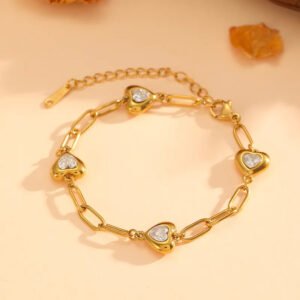 Heart-link Bracelet