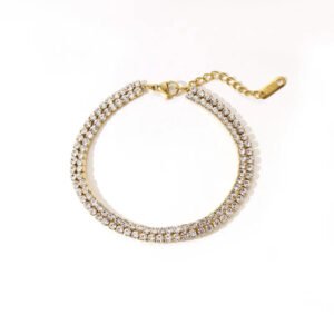 Double Tennis Bracelet